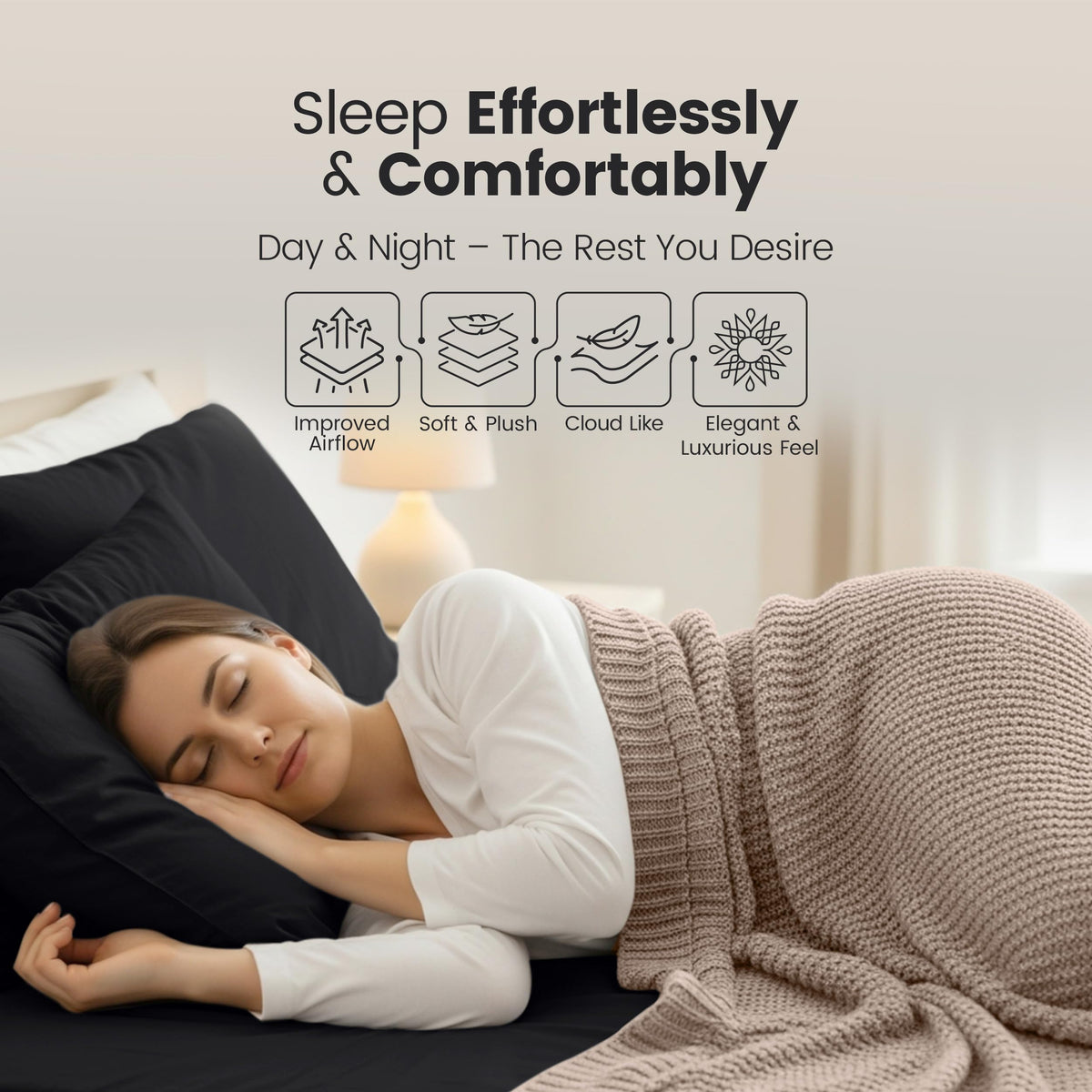 Everyday Soft Deep Fitted Sheet