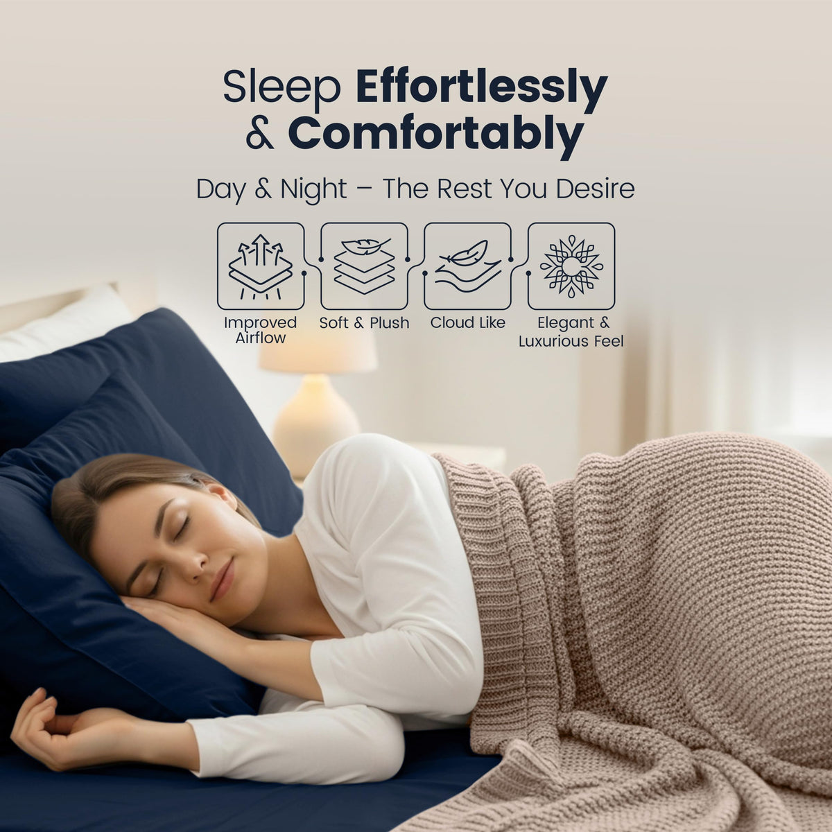 Everyday Soft Deep Fitted Sheet