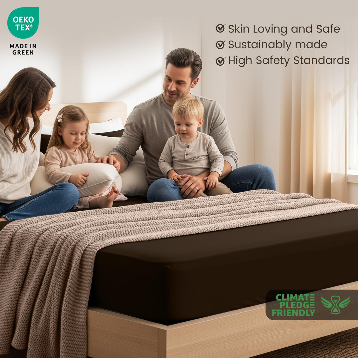 Everyday Soft Deep Fitted Sheet