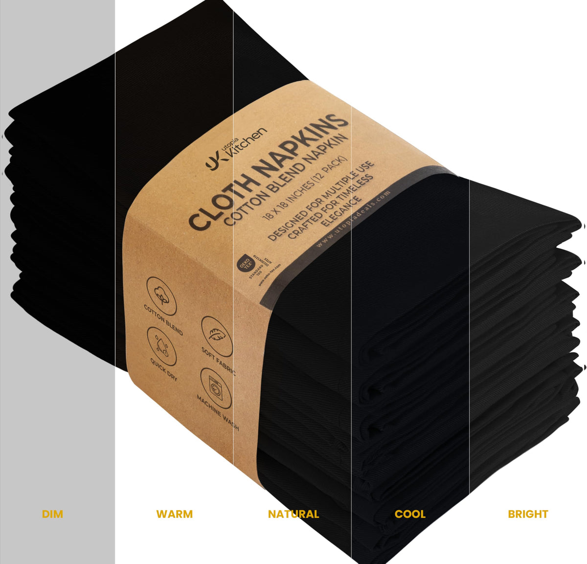 Cotton Blend Dinner Napkins
