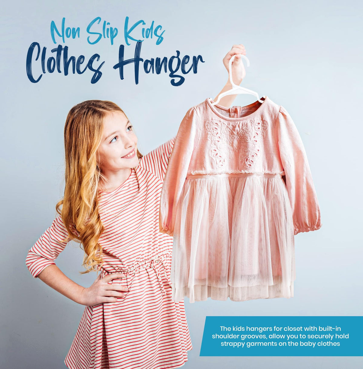 Kids' Plastic Clothes Hangers