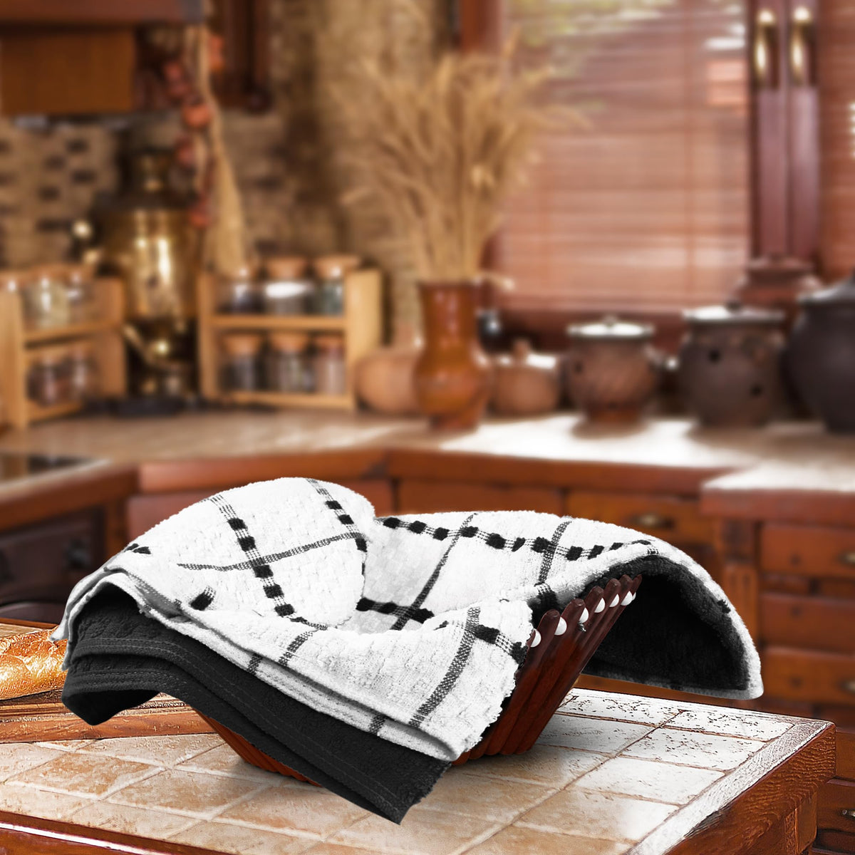 Ring Spun Cotton Kitchen Towels