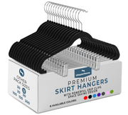 Velvet Clothes Hangers with Clips