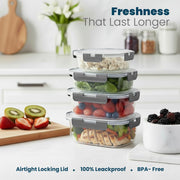 Oven Safe Borosilicate Glass Food Containers