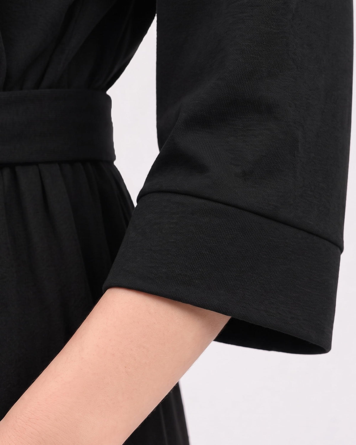 Women's Cotton-Blend Knit Bathrobe