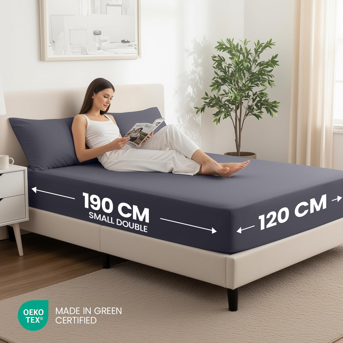 Everyday Soft Fitted Sheet - Multipack