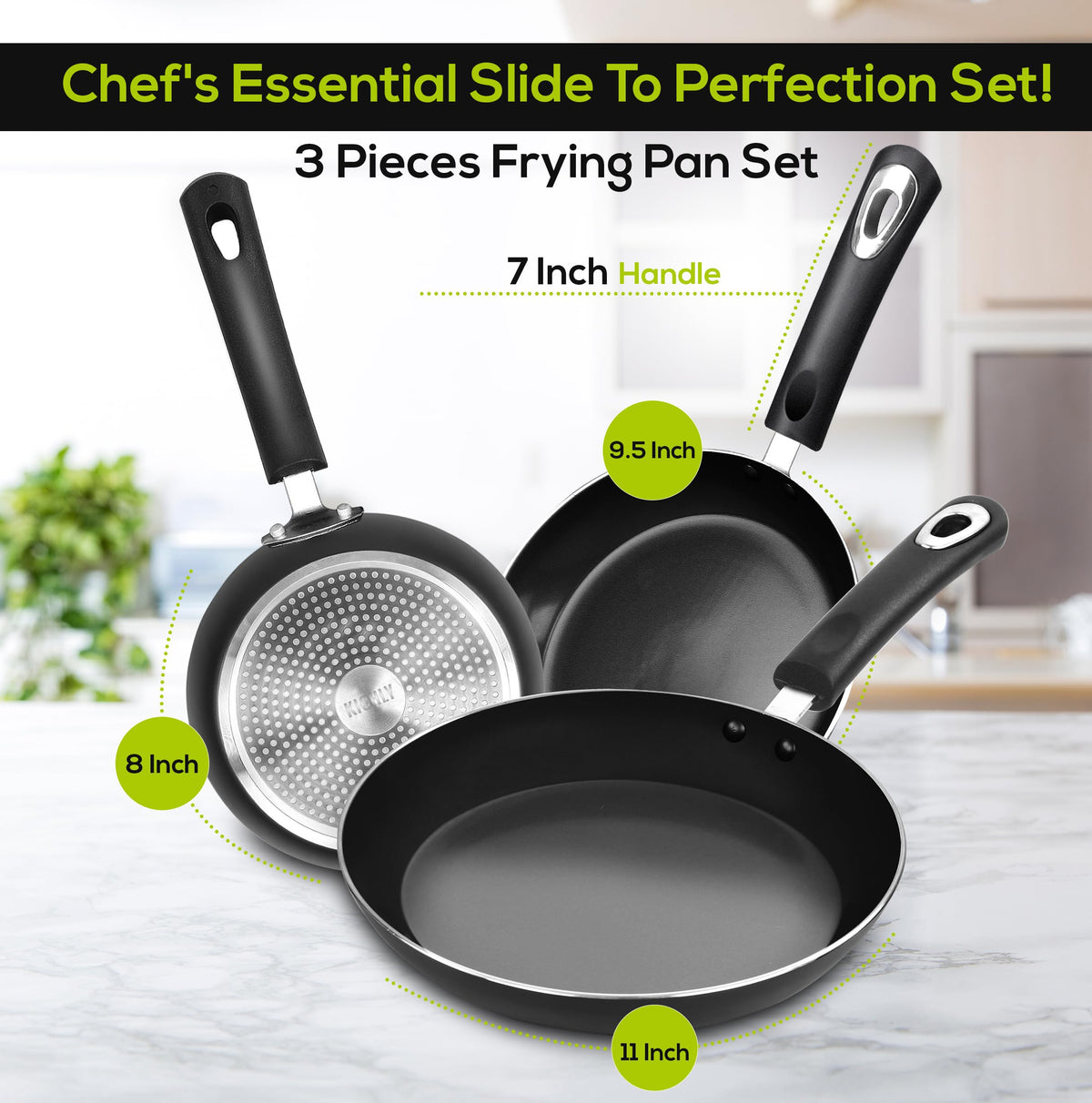Non-Stick Frying Pan Set