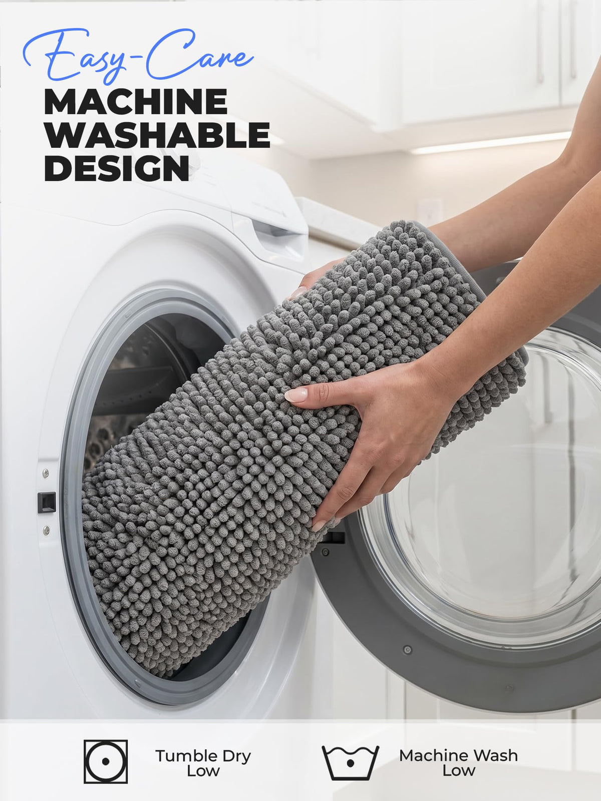 Chenille Microfibre Bath Mat