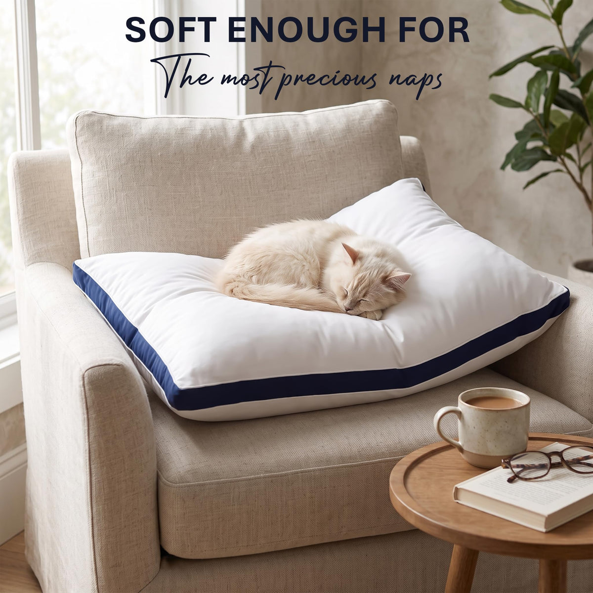 Tailored Gusset Pillow Set