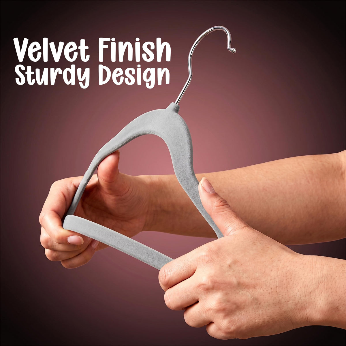 Kids' Velvet Clothes Hangers