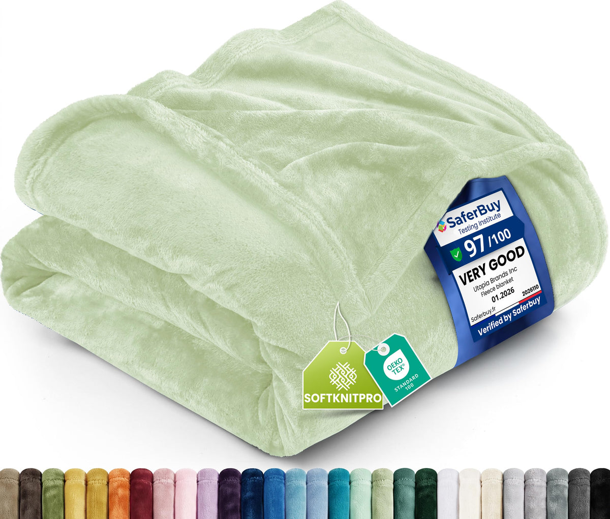 VelvetTouch Flannel Fleece Blanket