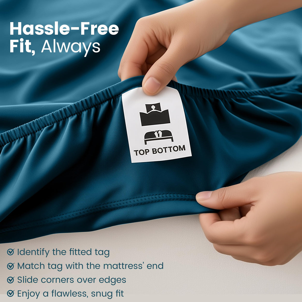 Everyday Soft Deep Fitted Sheet
