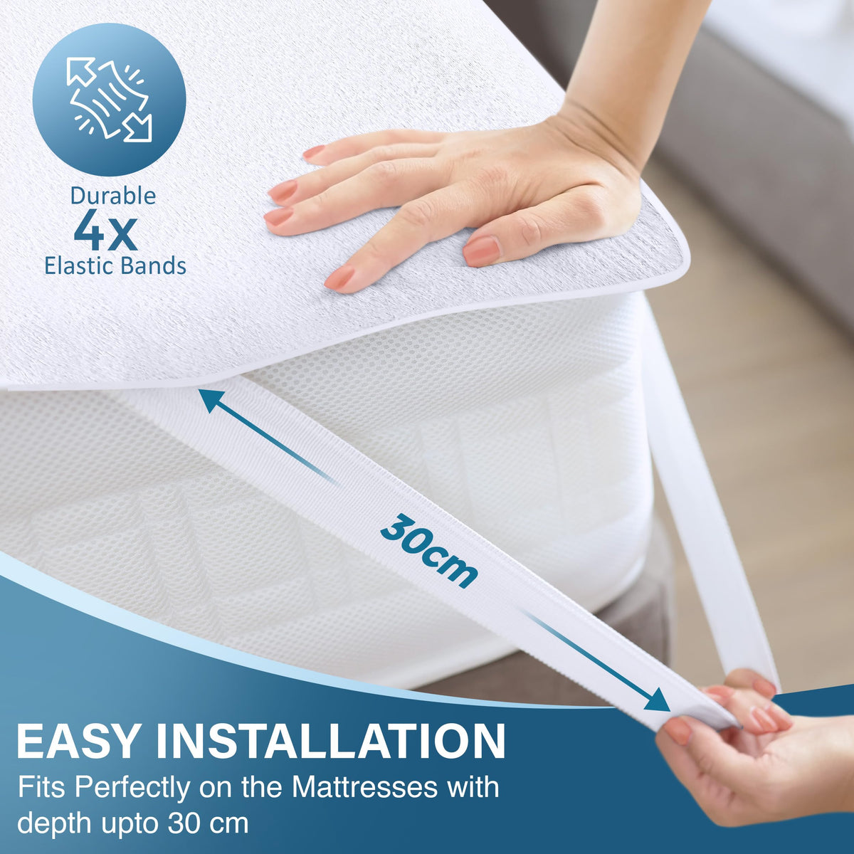 EasyFit Waterproof Mattress Protector
