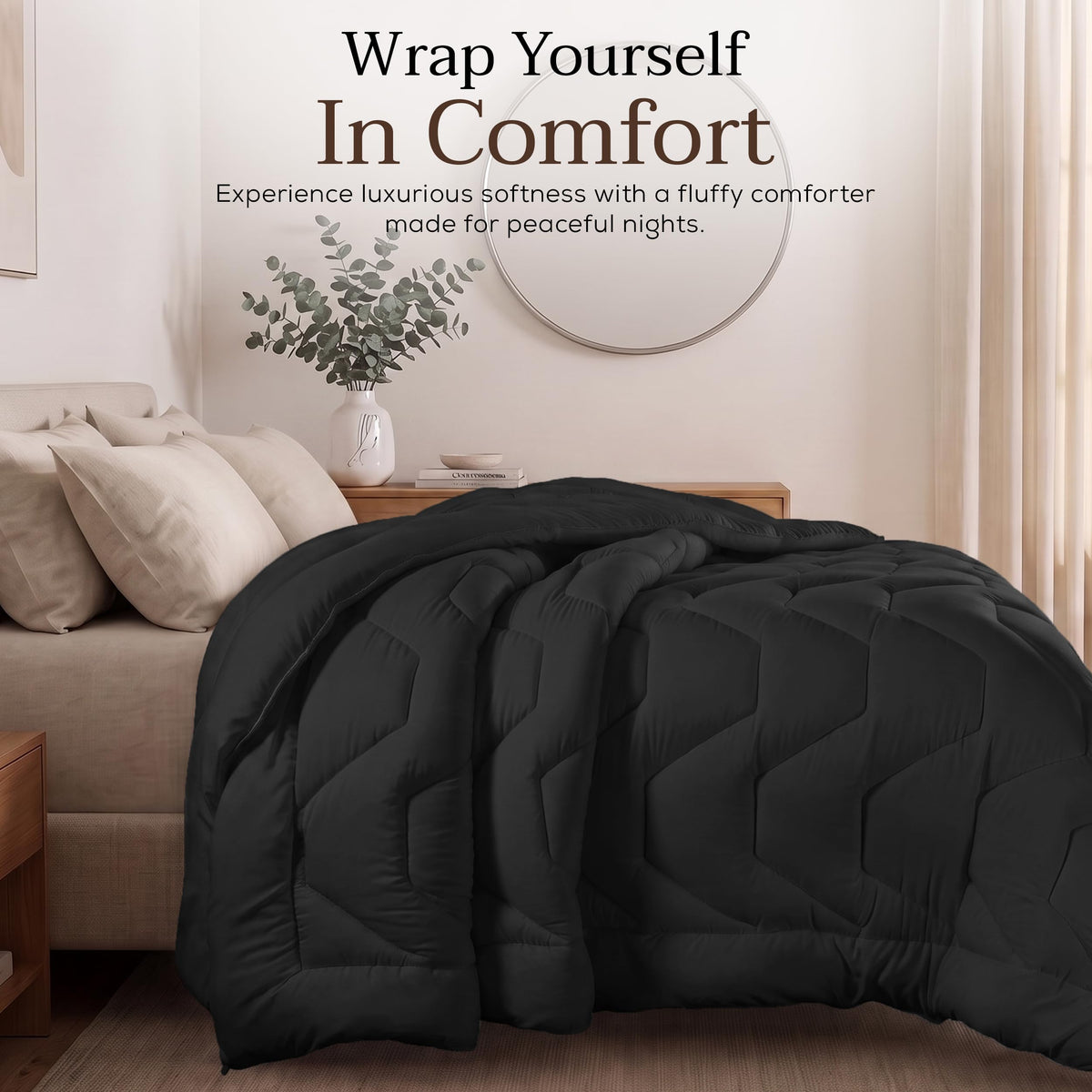 WinterNest Zigzag Stitch Duvet