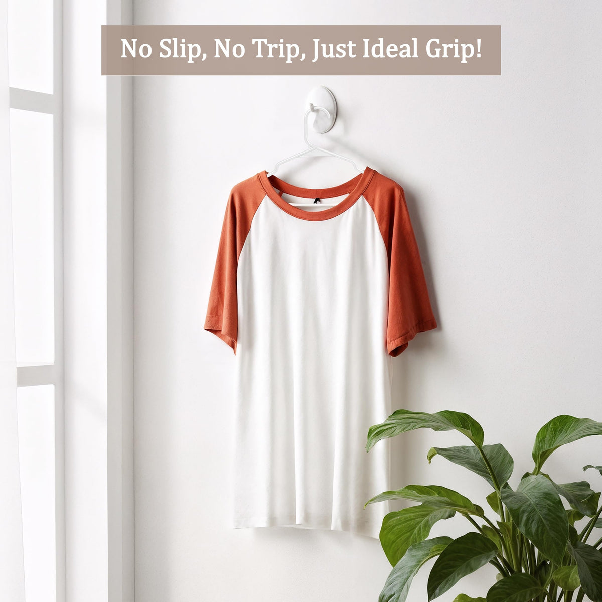 Plastic Clothes Hangers with Notches