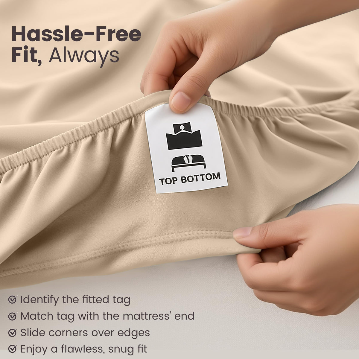 Everyday Soft Deep Fitted Sheet