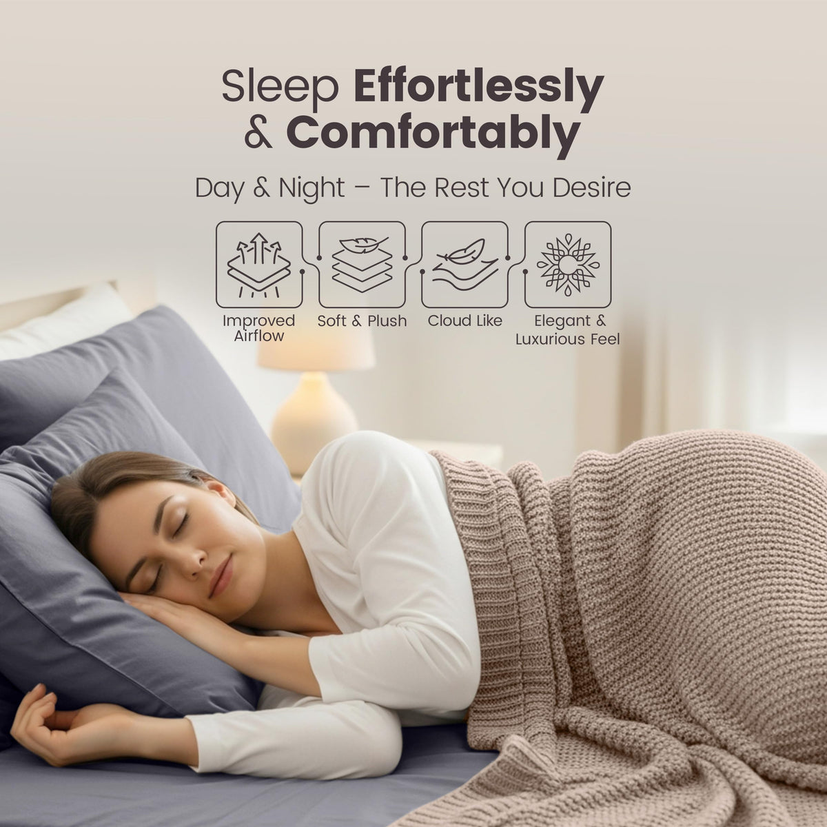 Everyday Soft Deep Fitted Sheet