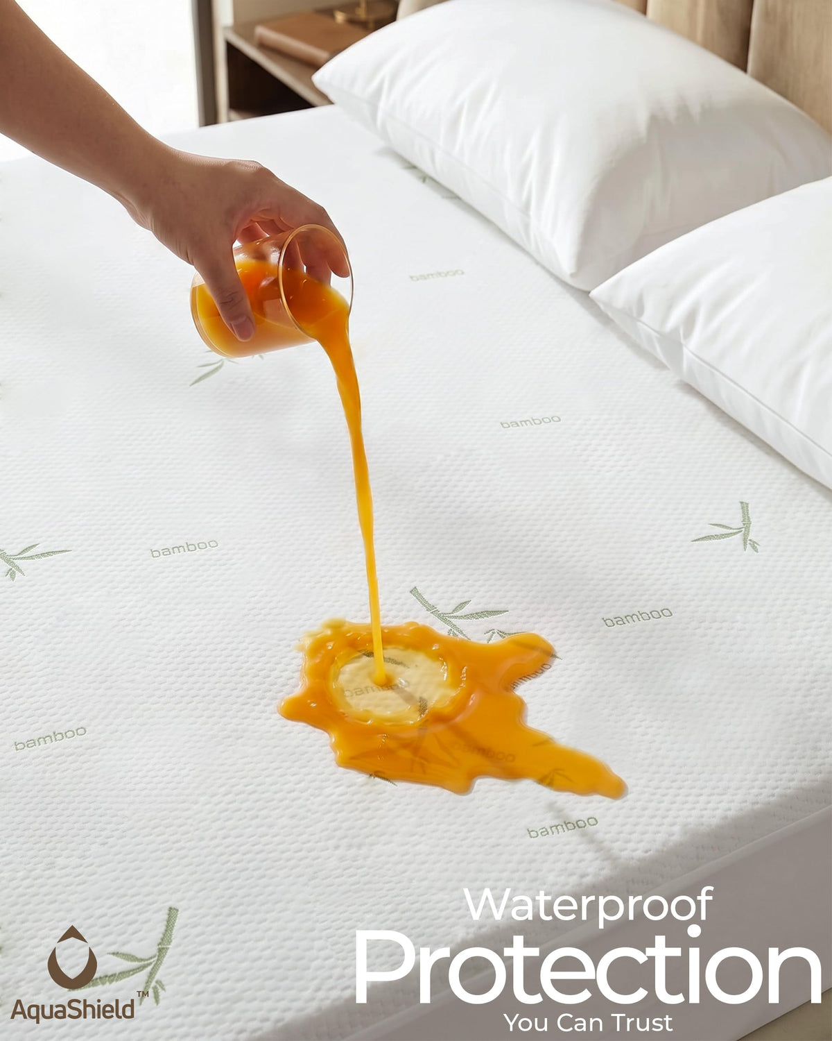 CoolWeave Waterproof Mattress Encasement
