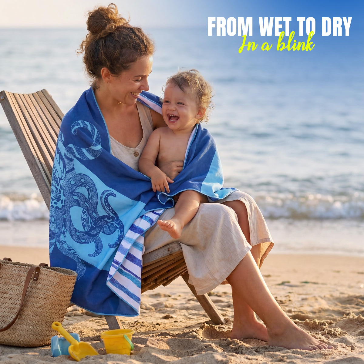 Printed Microfibre Beach Towel