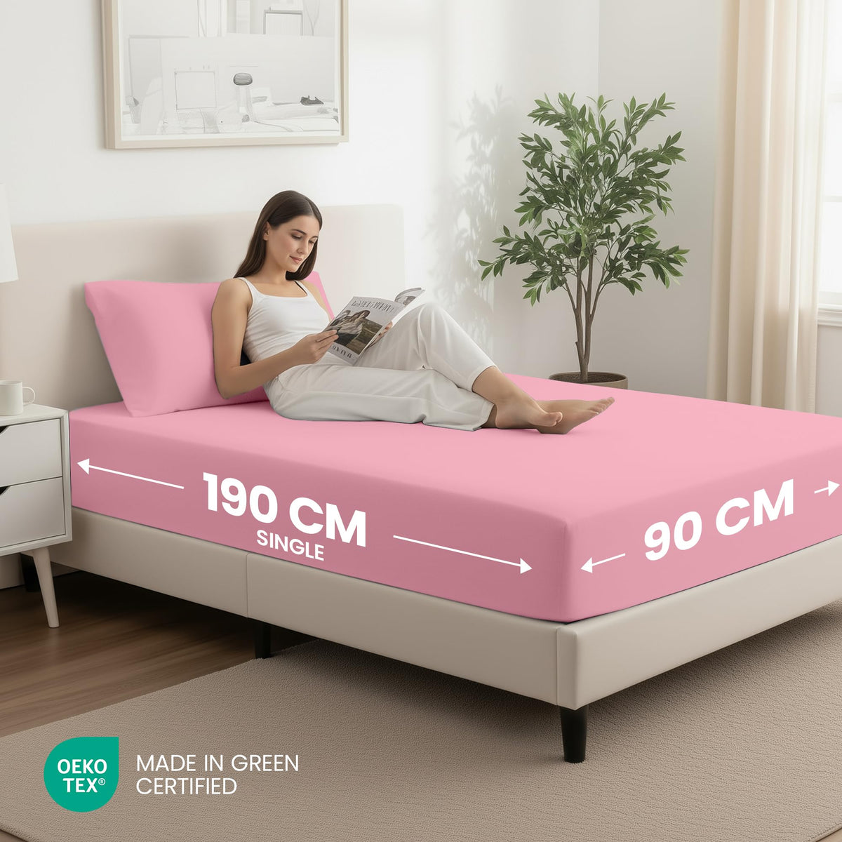 Everyday Soft Fitted Sheet - Multipack