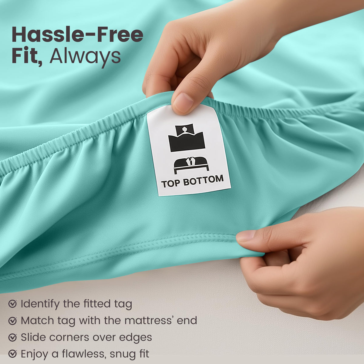Everyday Soft Deep Fitted Sheet