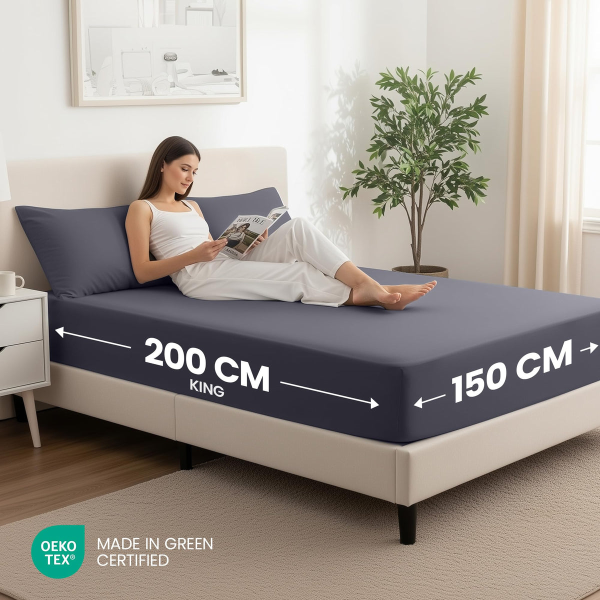 Everyday Soft Fitted Sheet - Multipack