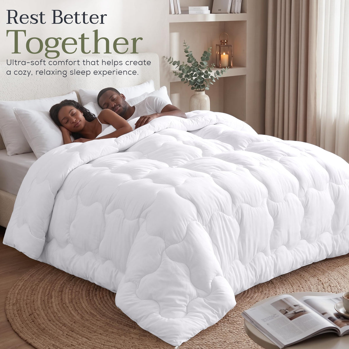 All Season Cloud Stitch Duvet
