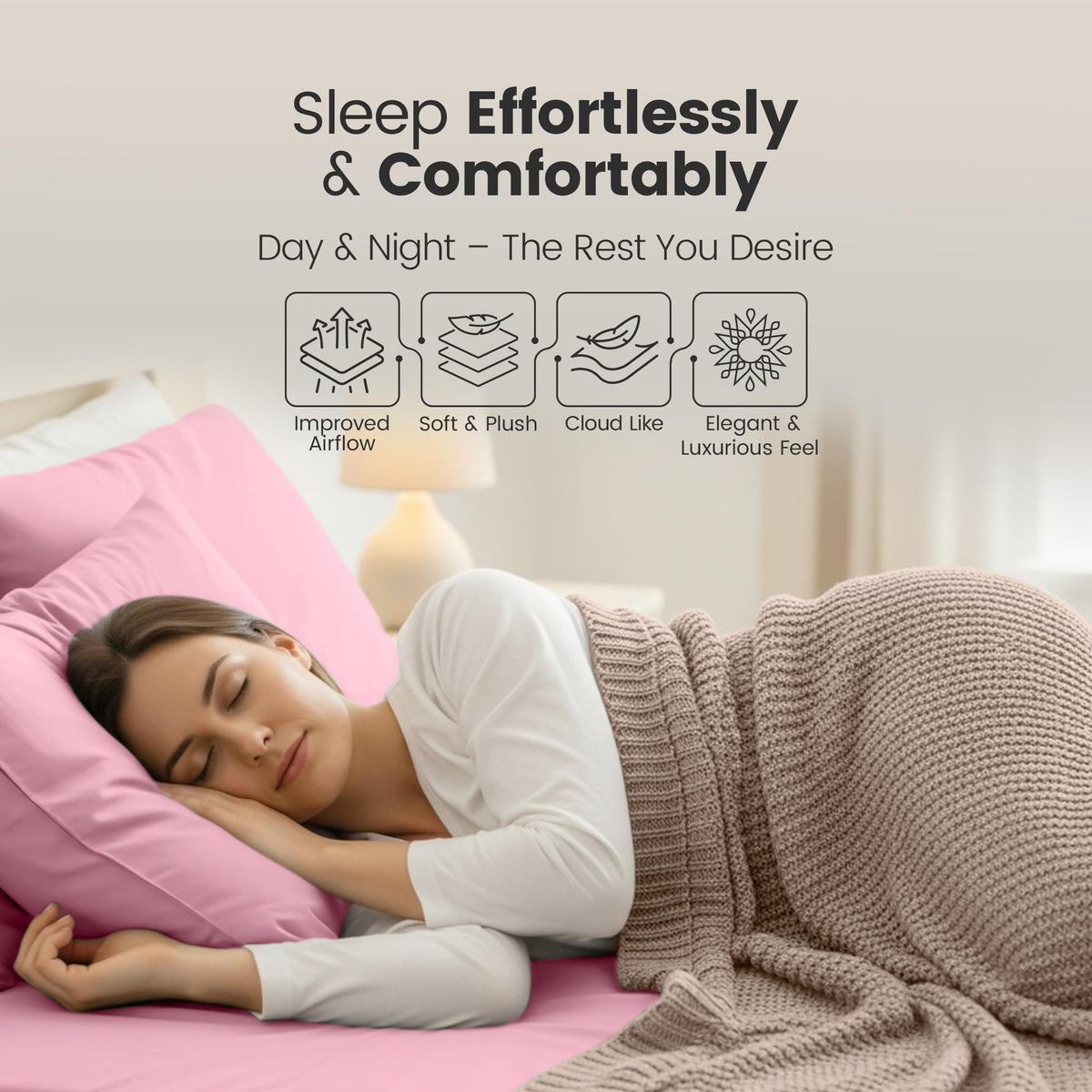 Everyday Soft Deep Fitted Sheet