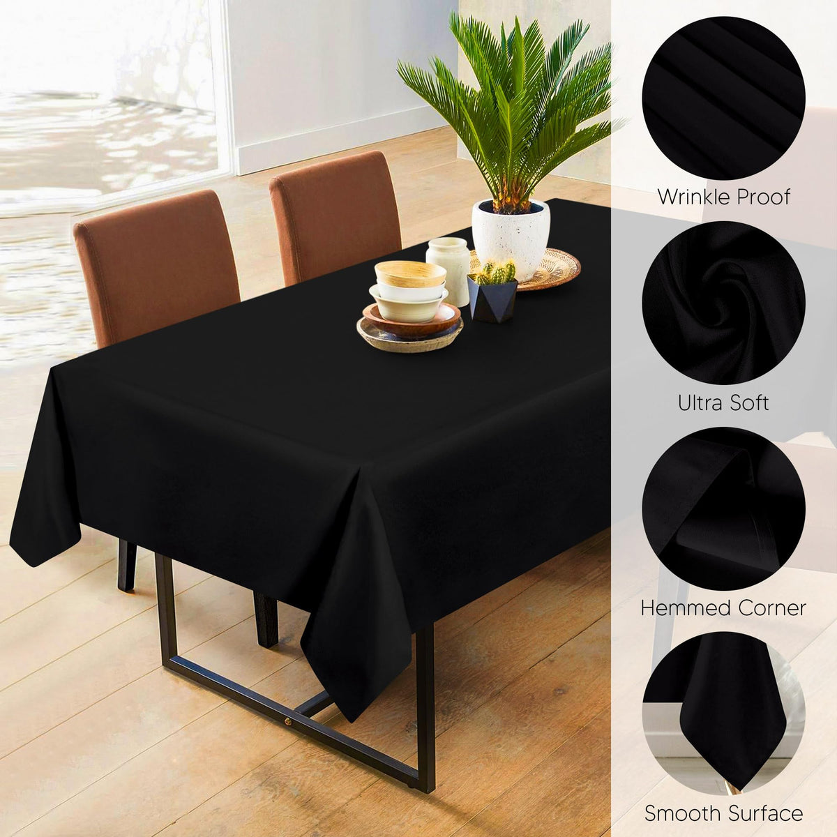 Rectangular Polyester Tablecloth