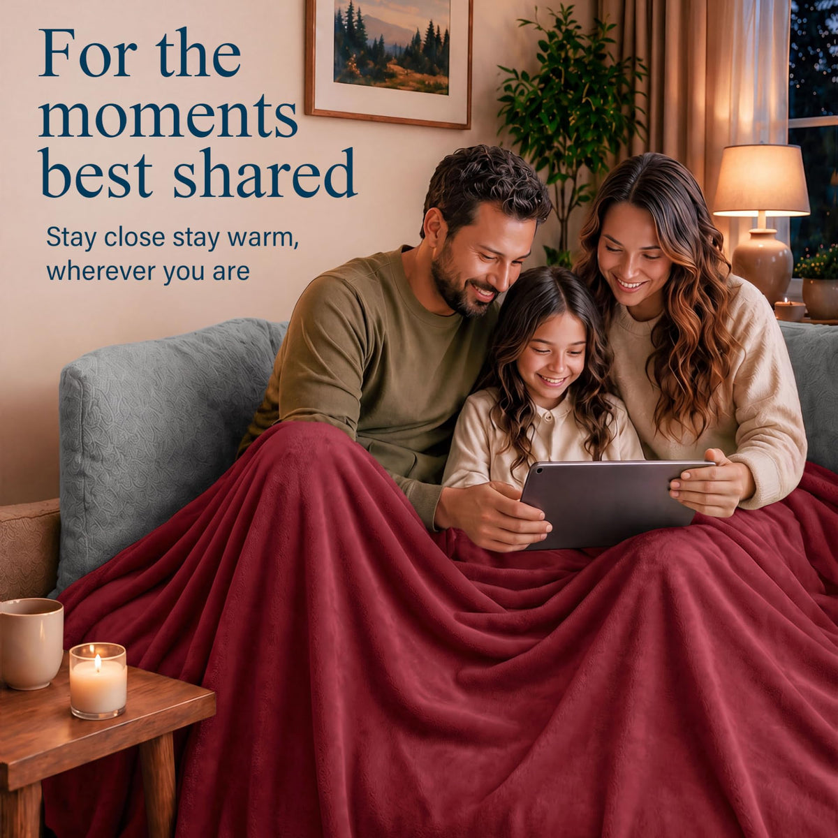 VelvetTouch Flannel Fleece Blanket