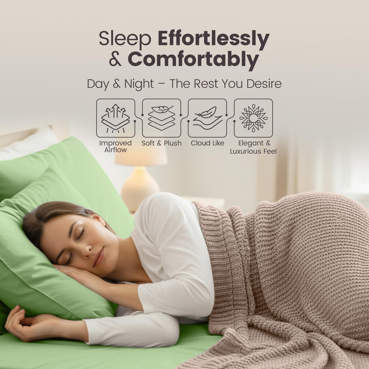 Everyday Soft Deep Fitted Sheet