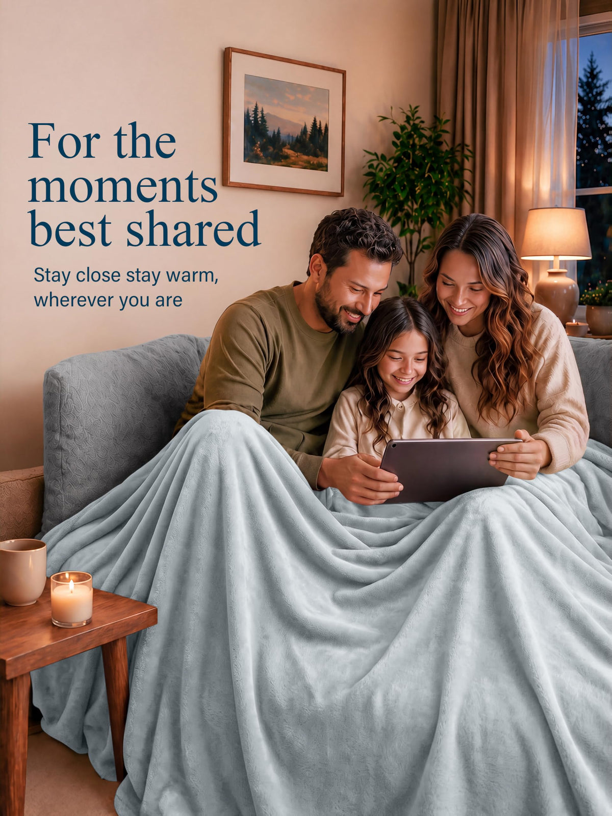 VelvetTouch Flannel Fleece Blanket