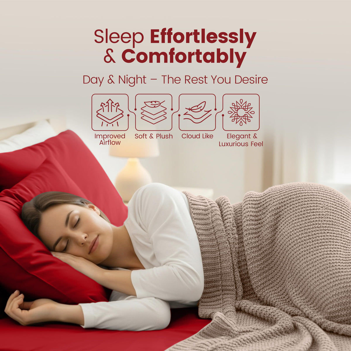 Everyday Soft Deep Fitted Sheet