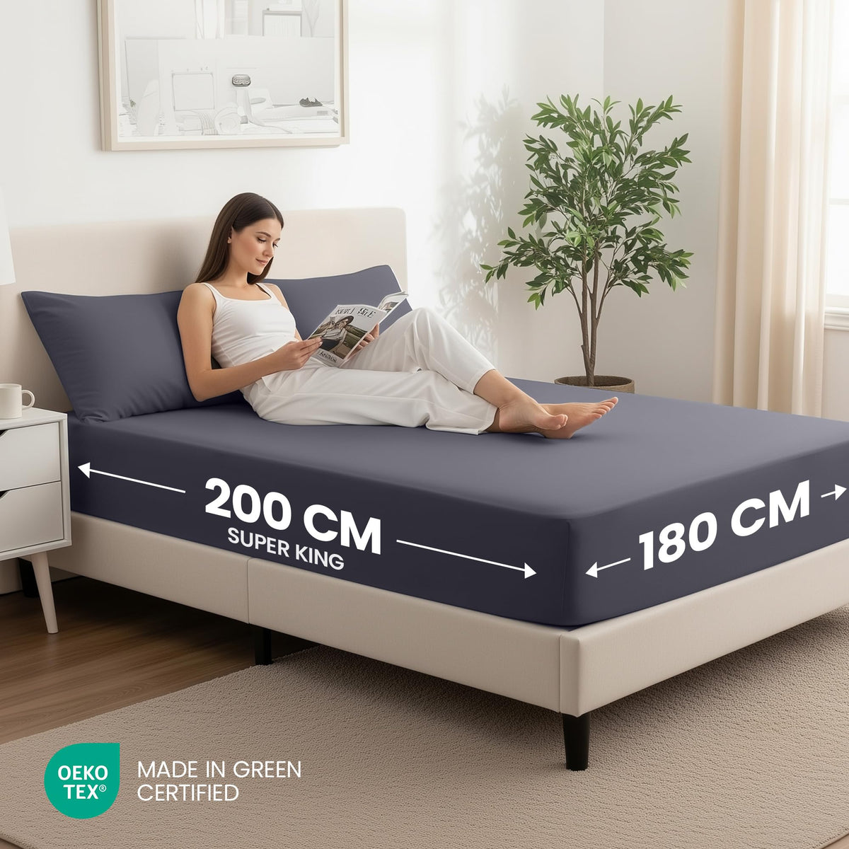 Everyday Soft Fitted Sheet - Multipack