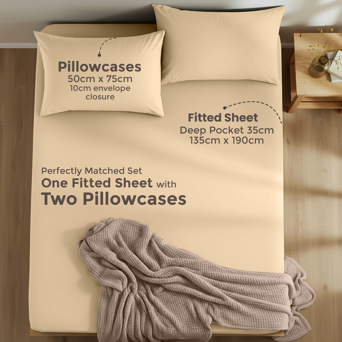 Everyday Soft Fitted Sheet Set