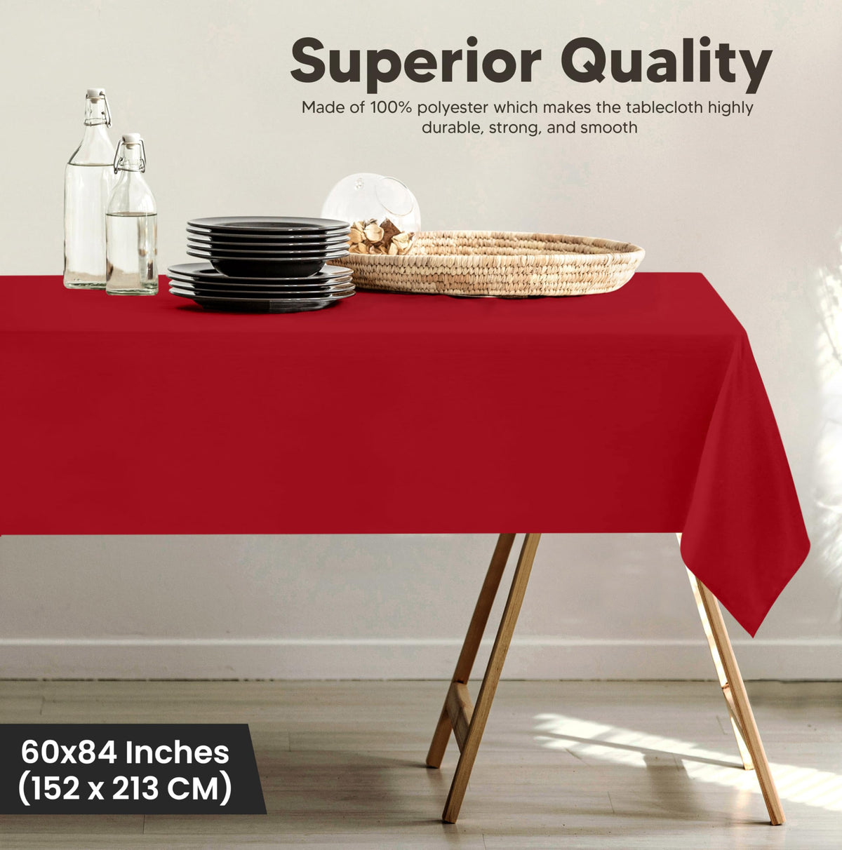 Rectangular Polyester Tablecloth