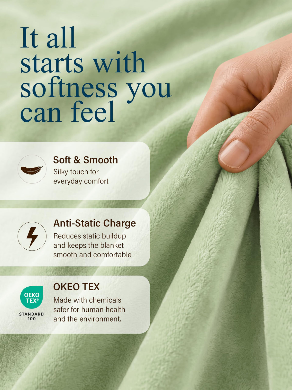 VelvetTouch Flannel Fleece Blanket