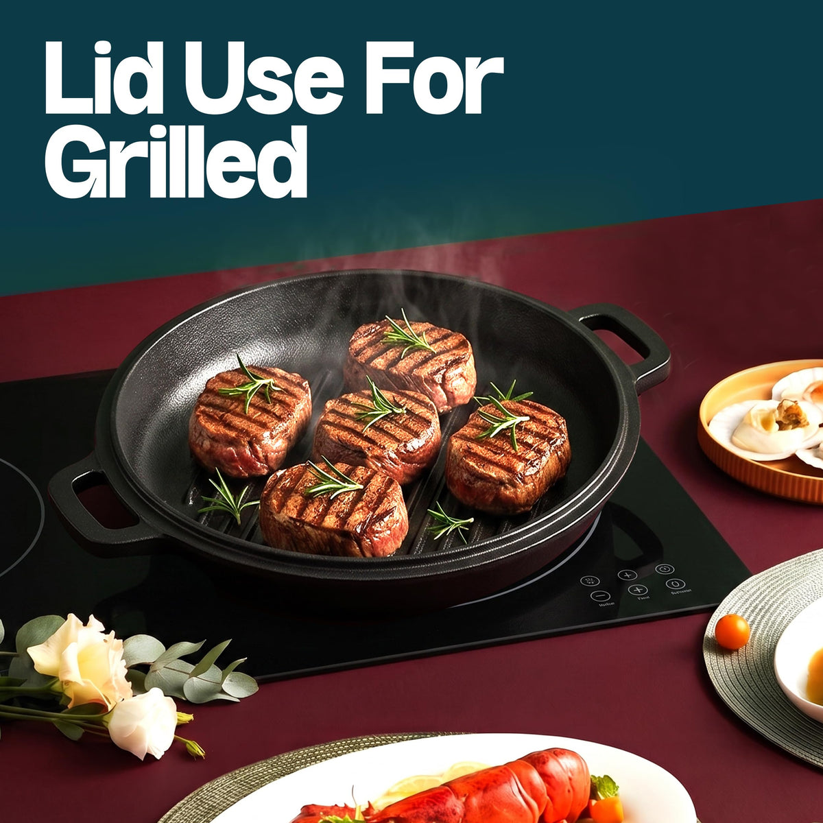 Pre-Seasoned Cast Iron Dutch Oven