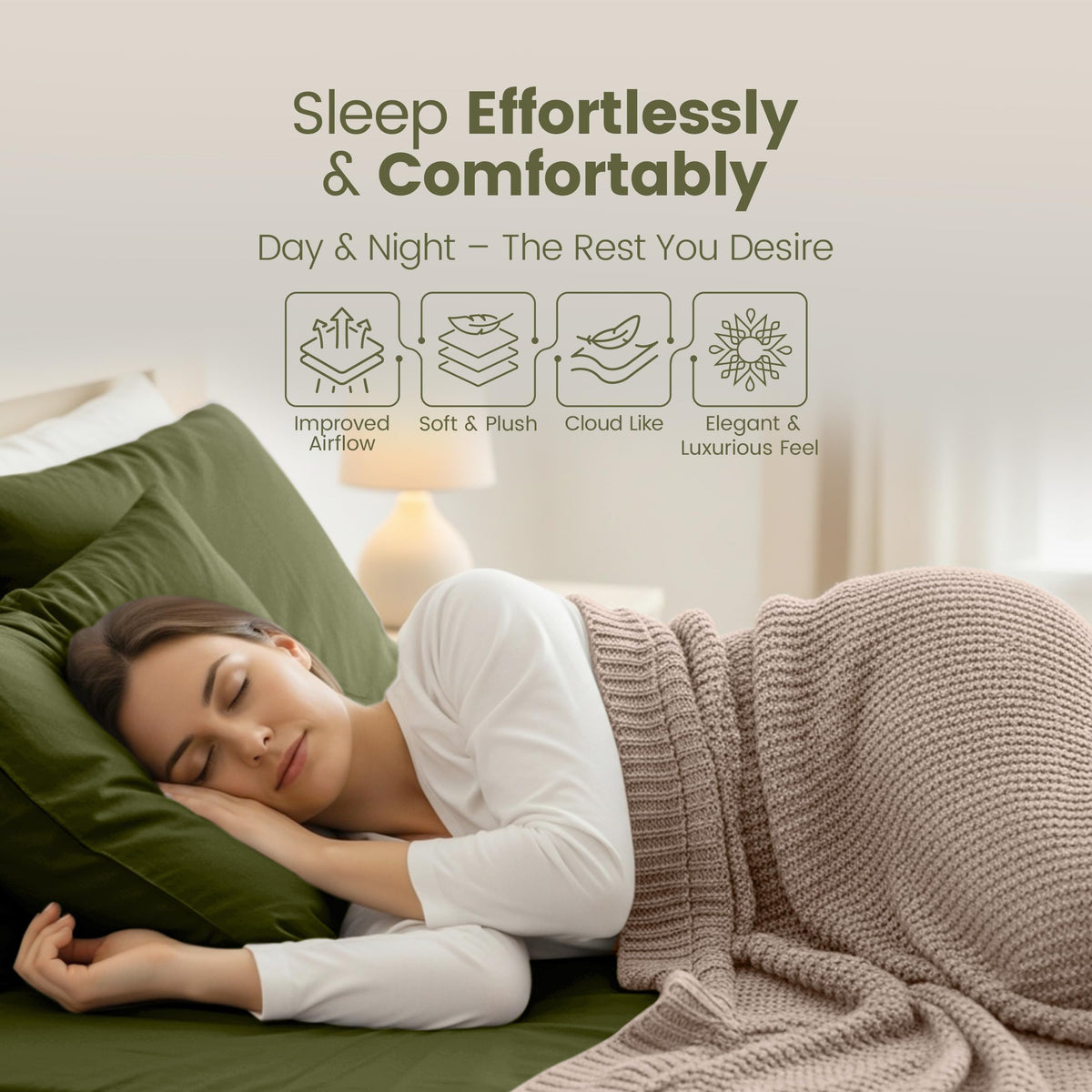 Everyday Soft Deep Fitted Sheet