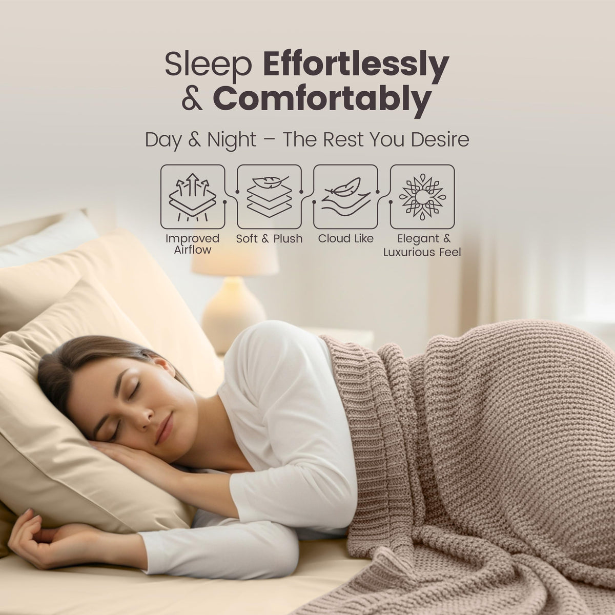 Everyday Soft Deep Fitted Sheet