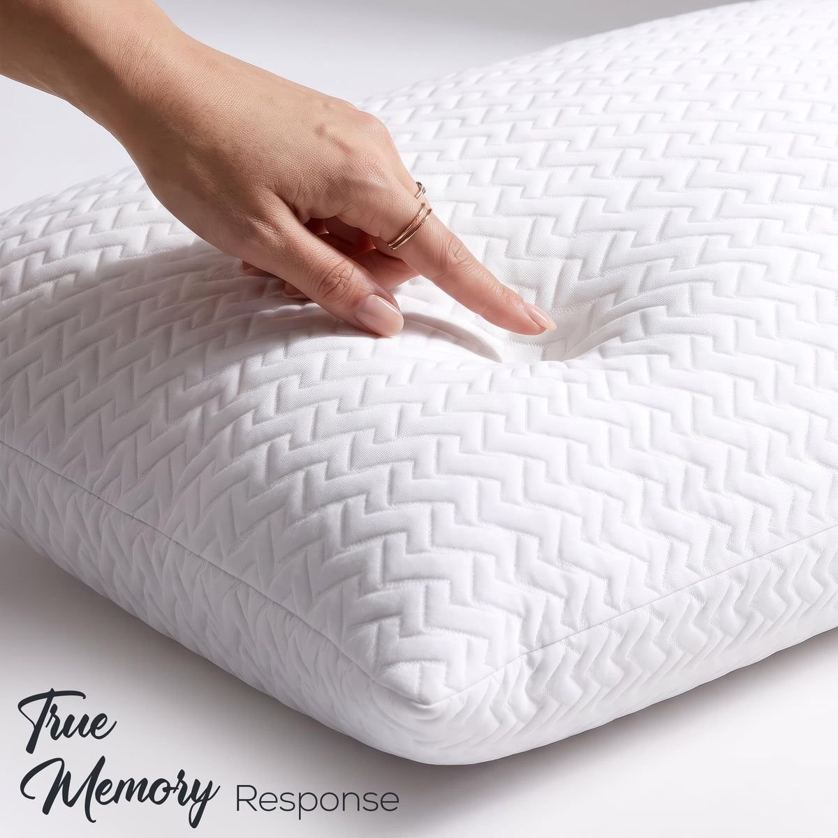 Jacquard Memory Foam Pillows