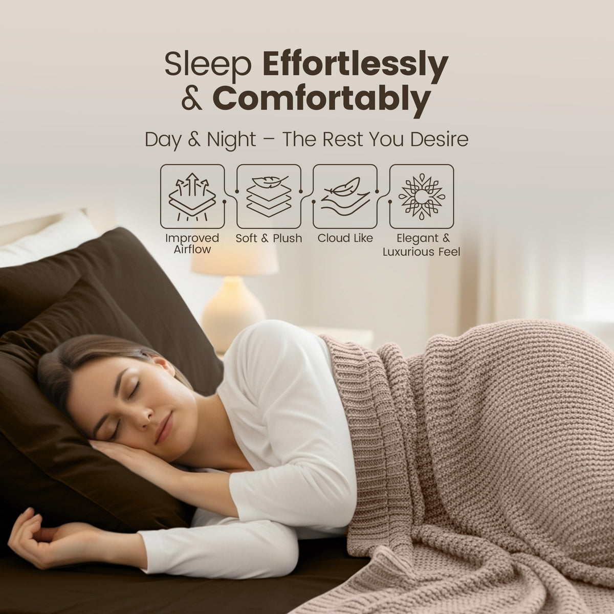 Everyday Soft Deep Fitted Sheet