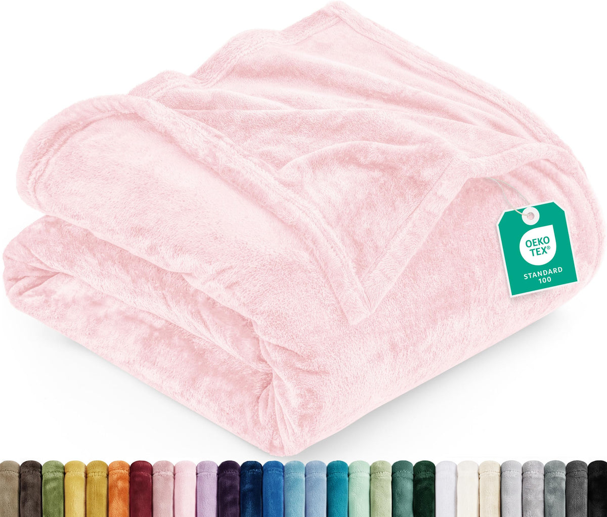 VelvetTouch Flannel Fleece Blanket