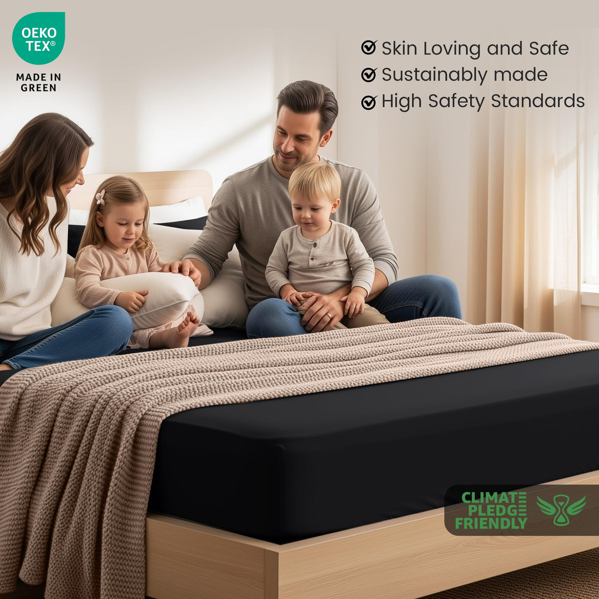 Everyday Soft Deep Fitted Sheet