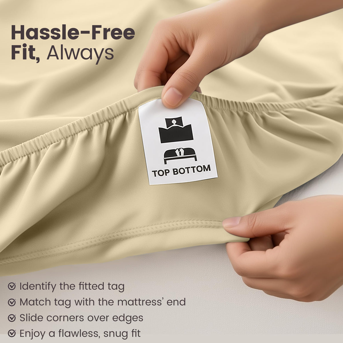 Everyday Soft Deep Fitted Sheet