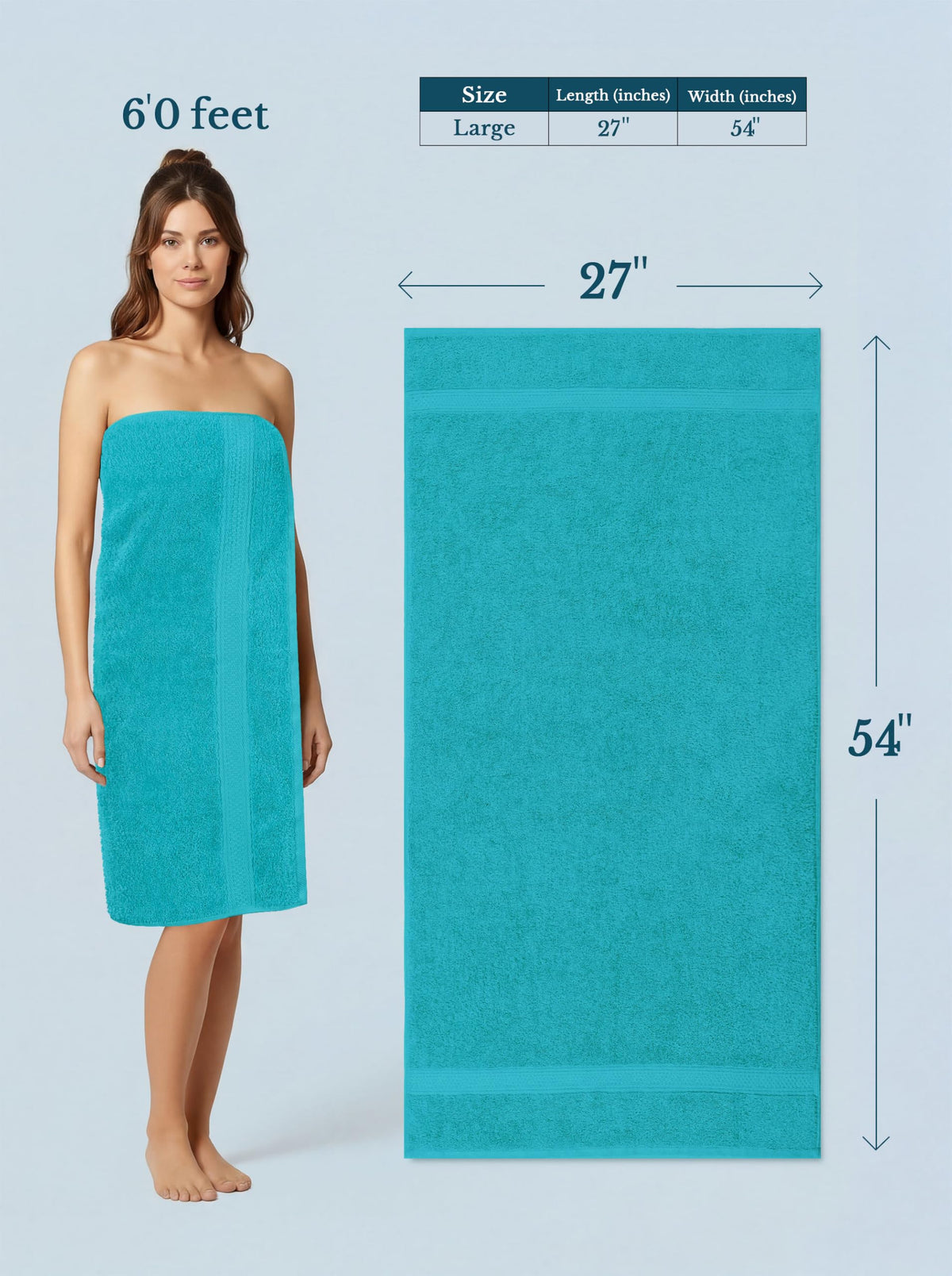 Everyday Cotton Bath Towels
