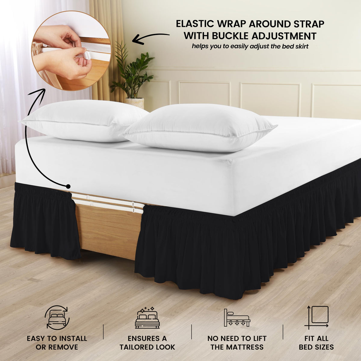 Everyday Soft Wrap-Around Valance