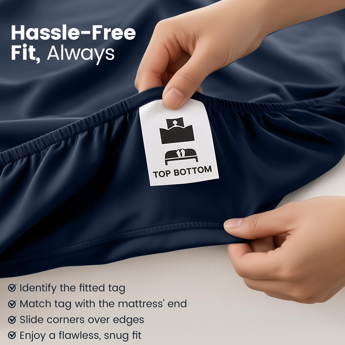 Everyday Soft Deep Fitted Sheet