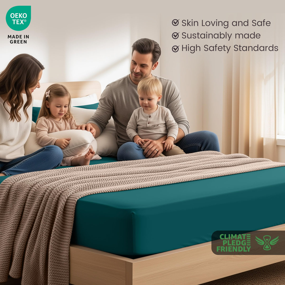 Everyday Soft Deep Fitted Sheet