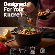 Pre-Seasoned Cast Iron Dutch Oven